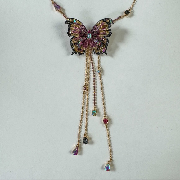 Brand New Betsey Johnson Butterfly Necklace - Picture 6 of 9